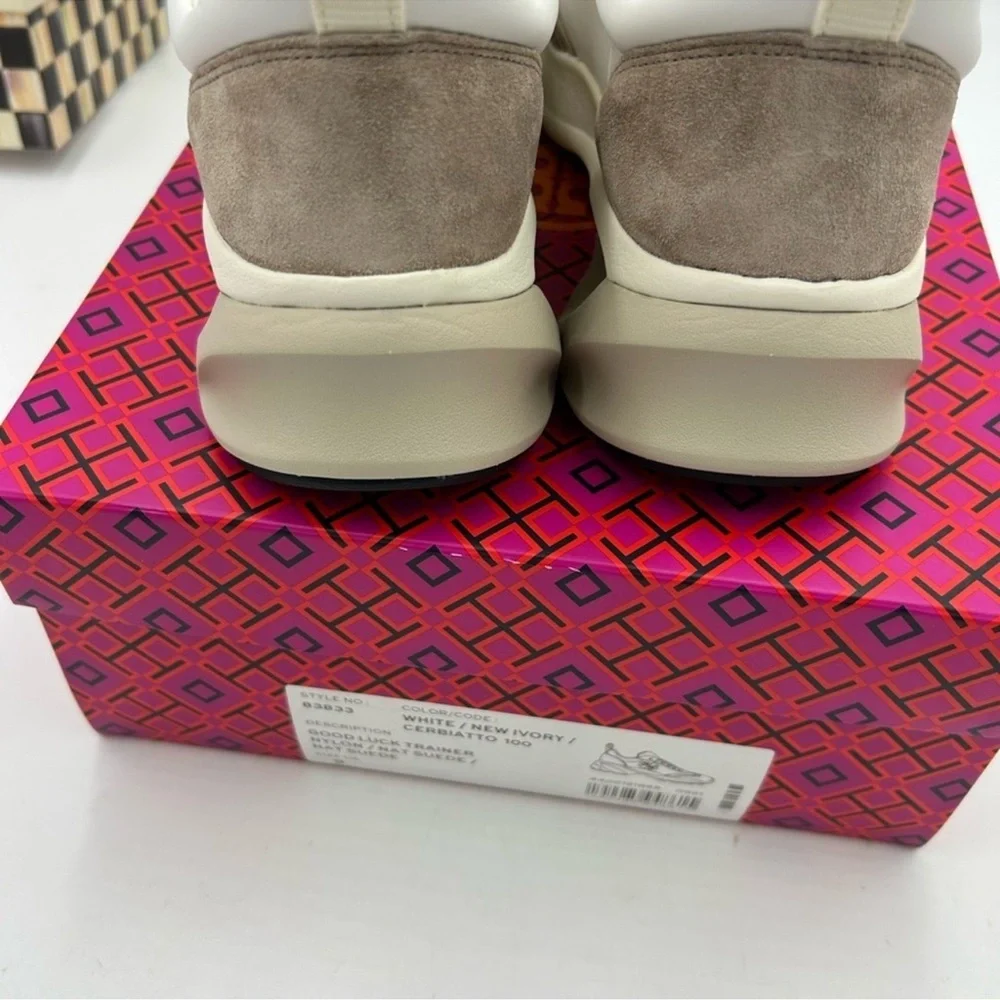 Women’s Tory Burch good luck trainer sneaker size 9